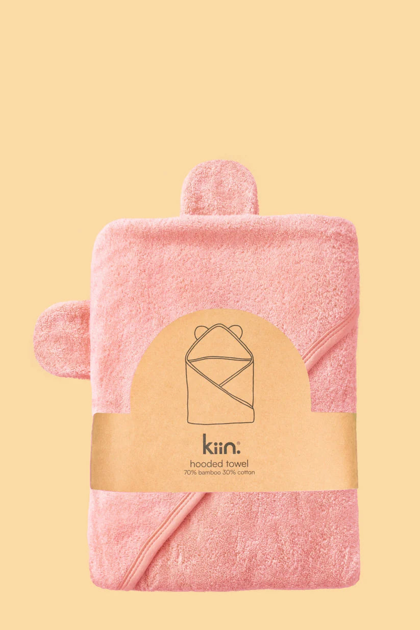 Kiin Bamboo Cotton Hooded Towel