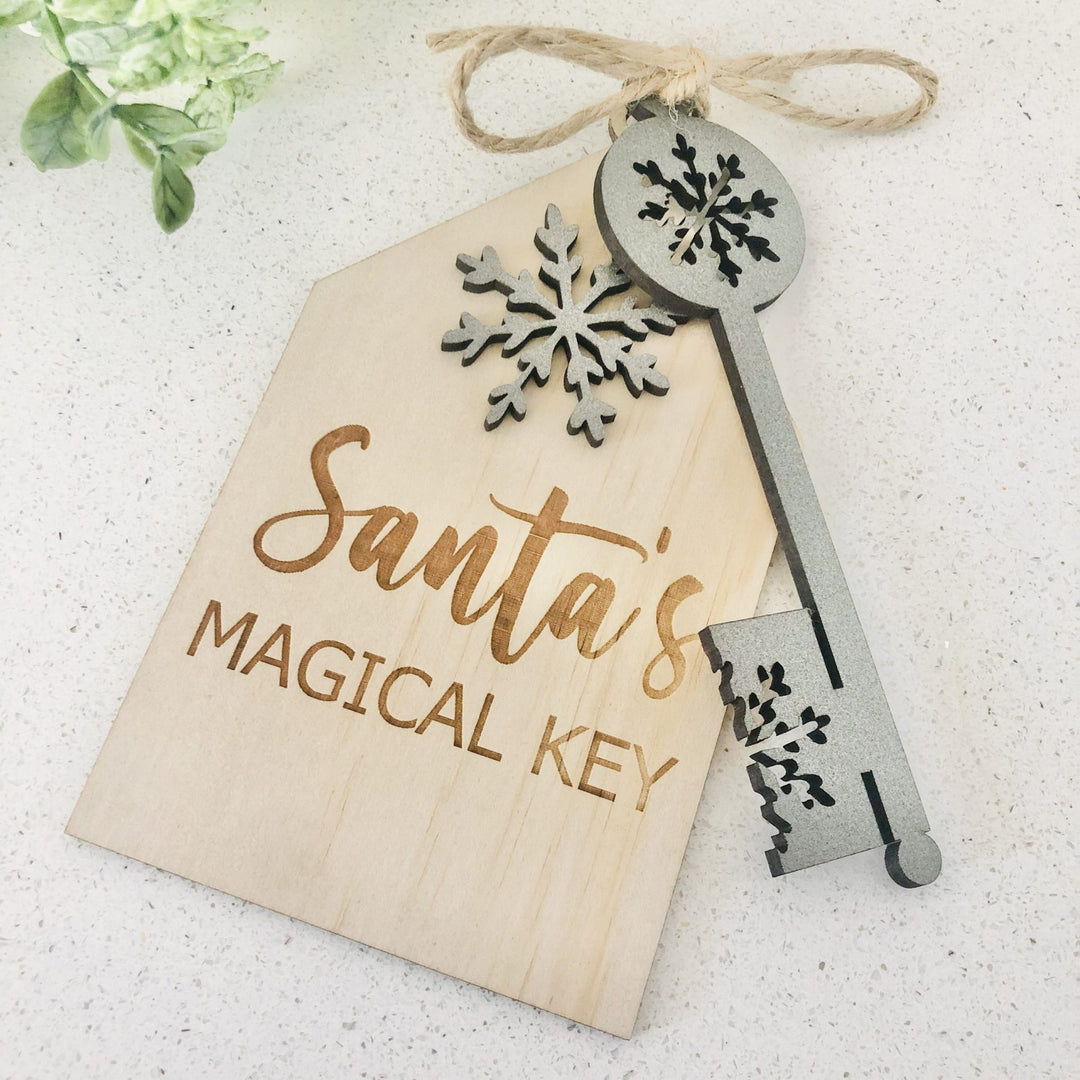 Santa's Magical Key - Snowflake