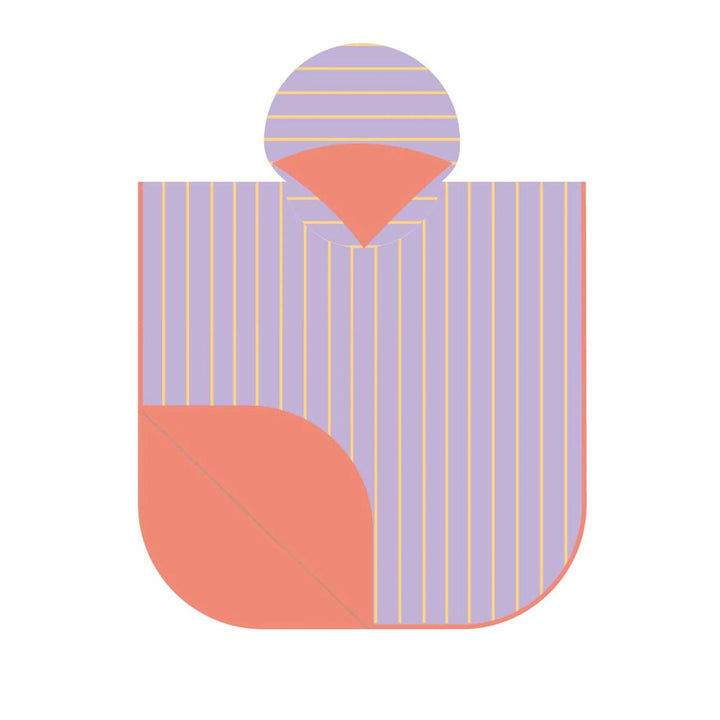 Quut Kids Beach Poncho - Lavender