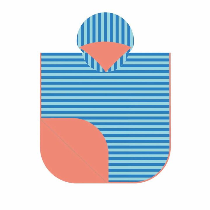 Quut Kids Beach Poncho - Ocean