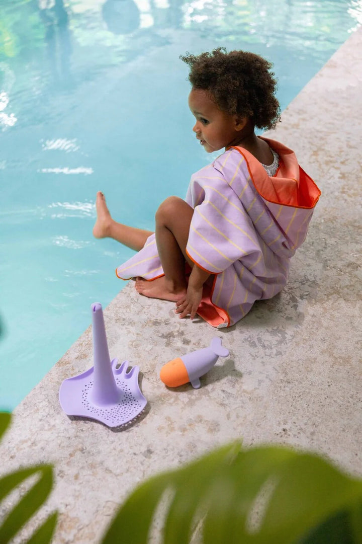 Quut Kids Beach Poncho - Lavender