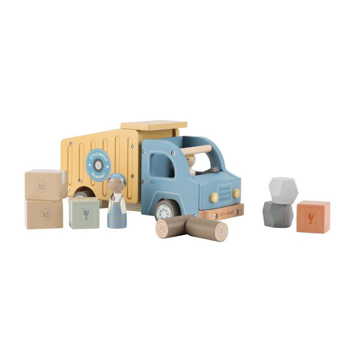 Little Dutch Wooden Garbage Truck