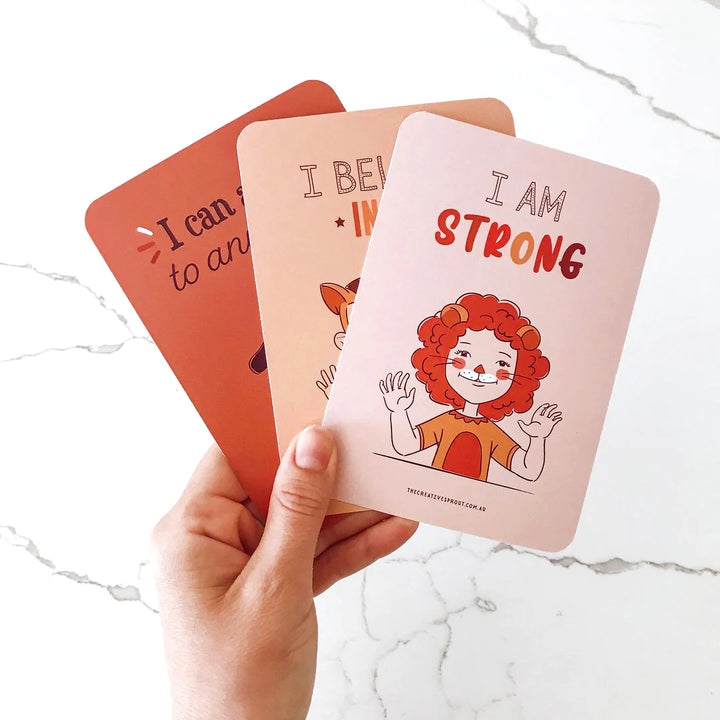 The Creative Sprout Affirmation Cards for Kids