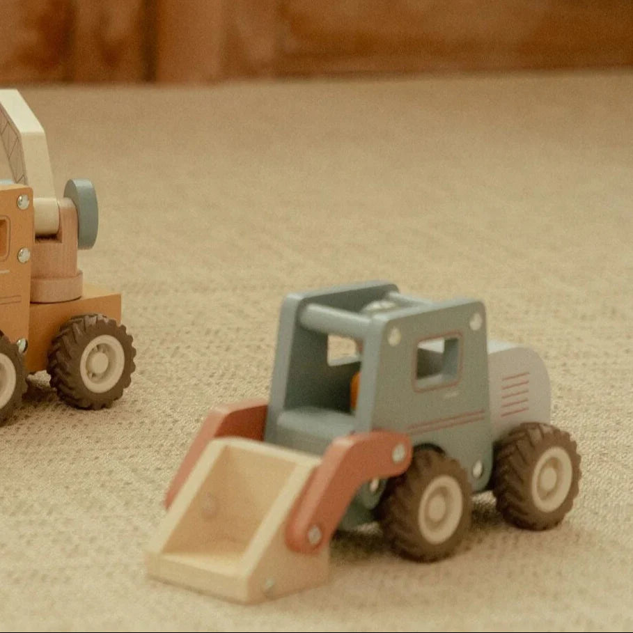 Little Dutch Wooden Excavator