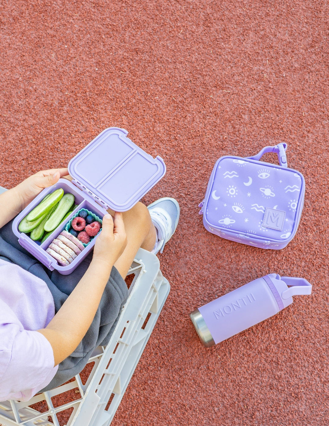 MontiiCo Insulated 450ml Sport Drink Bottle - Lilac