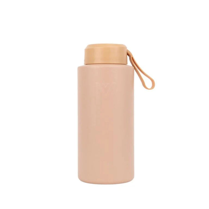 Montiico Fusion Dune 1lt Drink Bottle with Flask Lid + FREE BUMPER