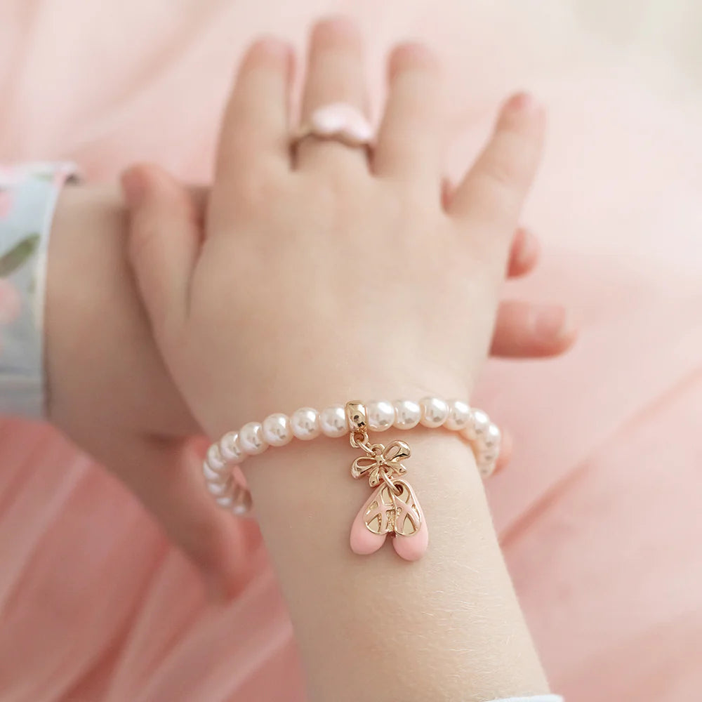Lauren Hinkley Ballet Slippers Pearl Bracelet