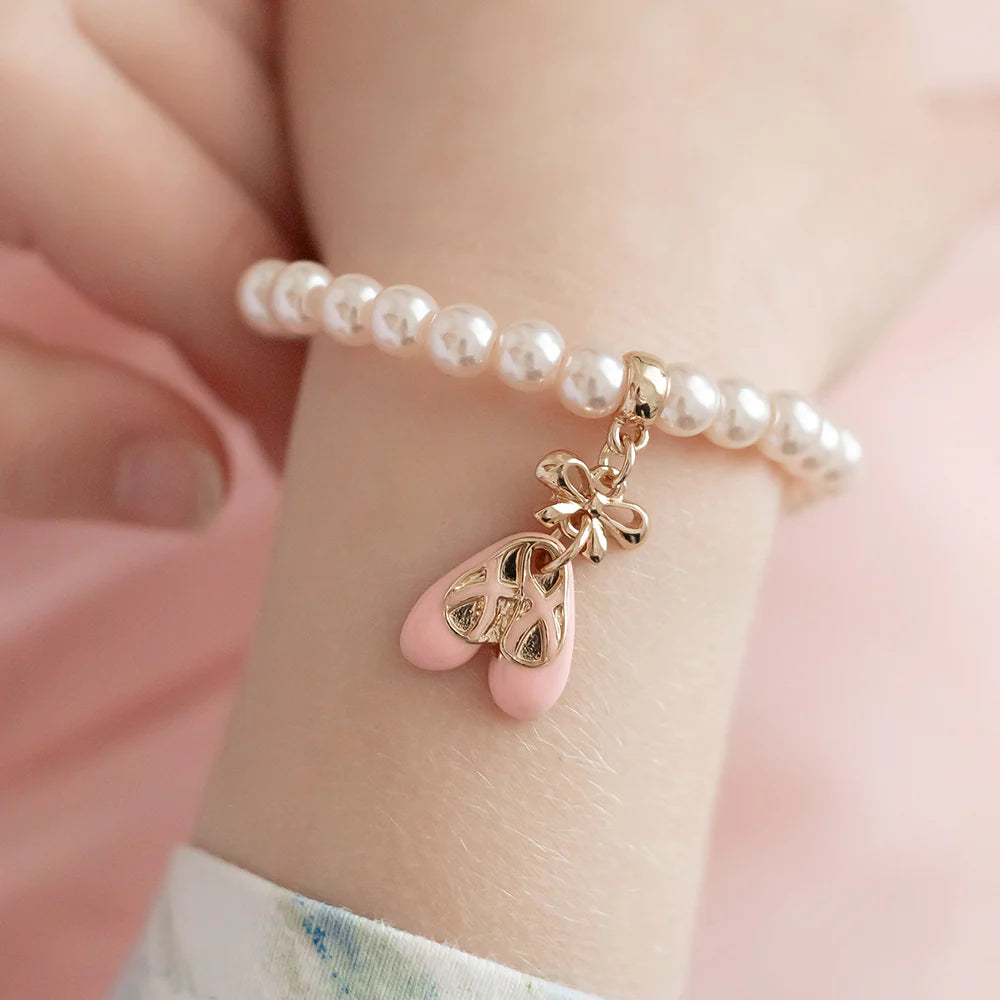 Lauren Hinkley Ballet Slippers Pearl Bracelet