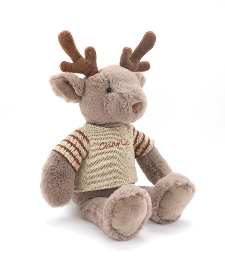 Nana Huchy Personalised Rudy the Reindeer - FREE Embroidery