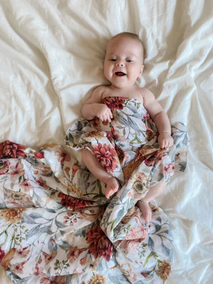 Pop Ya Tot Organic Muslin Swaddle - Le Piccadilly