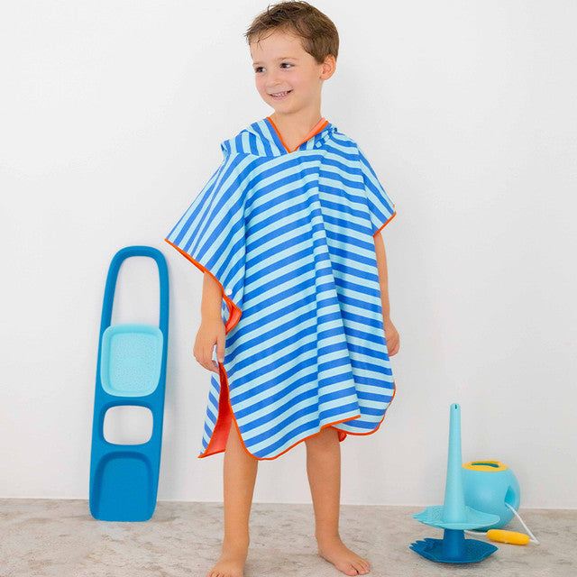 Quut Kids Beach Poncho - Ocean