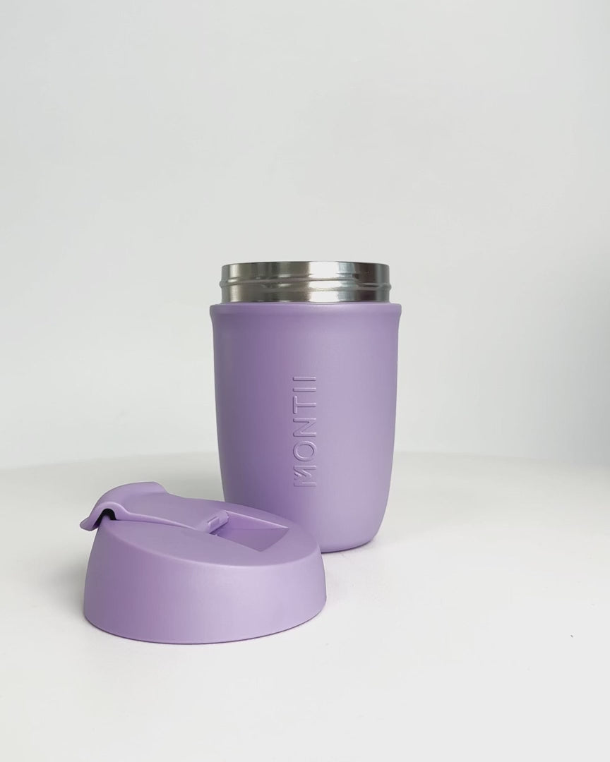 MontiiCo Insulated 380ml Travel Cup - Lilac