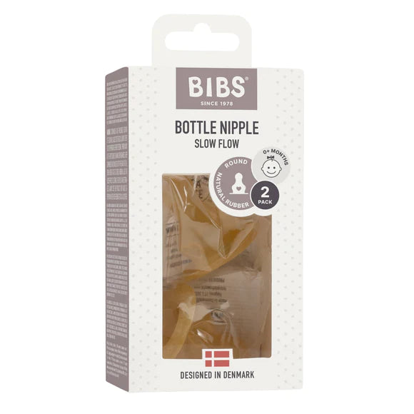 BIBS Bottle Nipple 2 Pack | Slow Flow