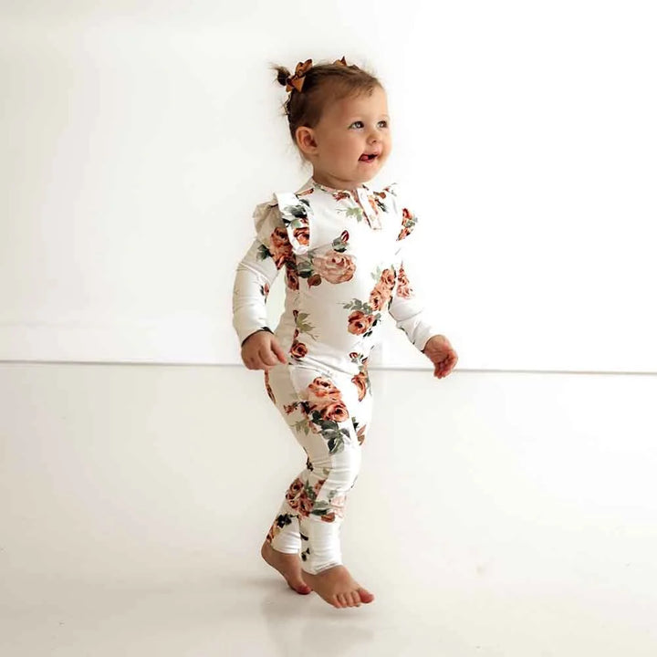 Snuggle Hunny Organic Growsuit - Rosebud