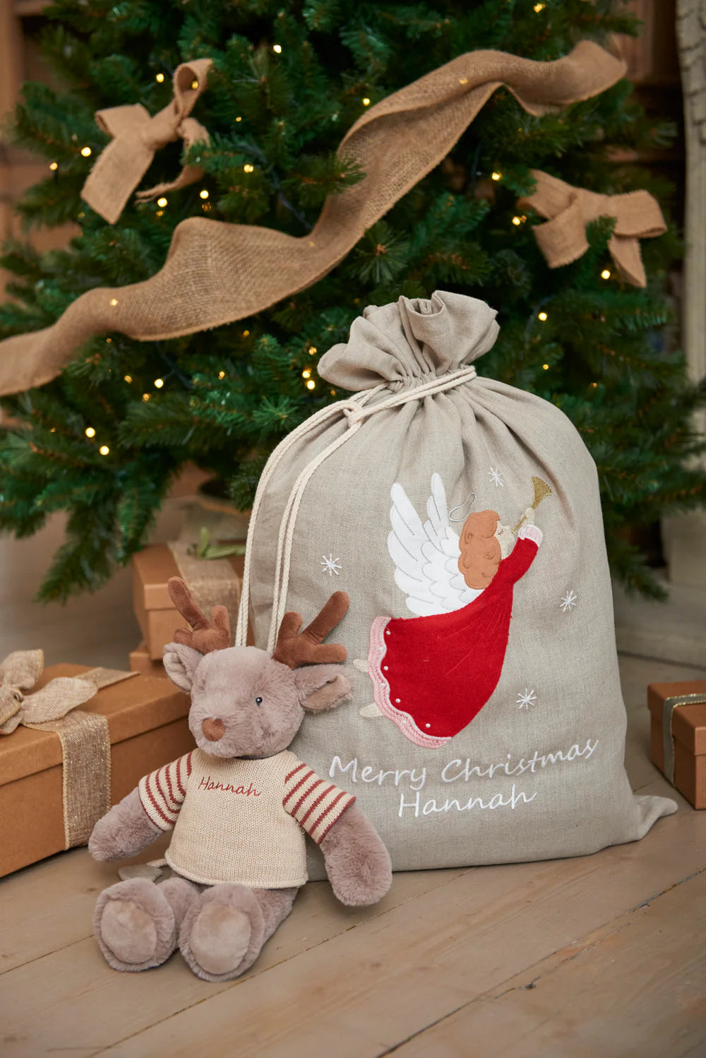 Nana Huchy Personalised Santa Sacks - FREE Embroidery