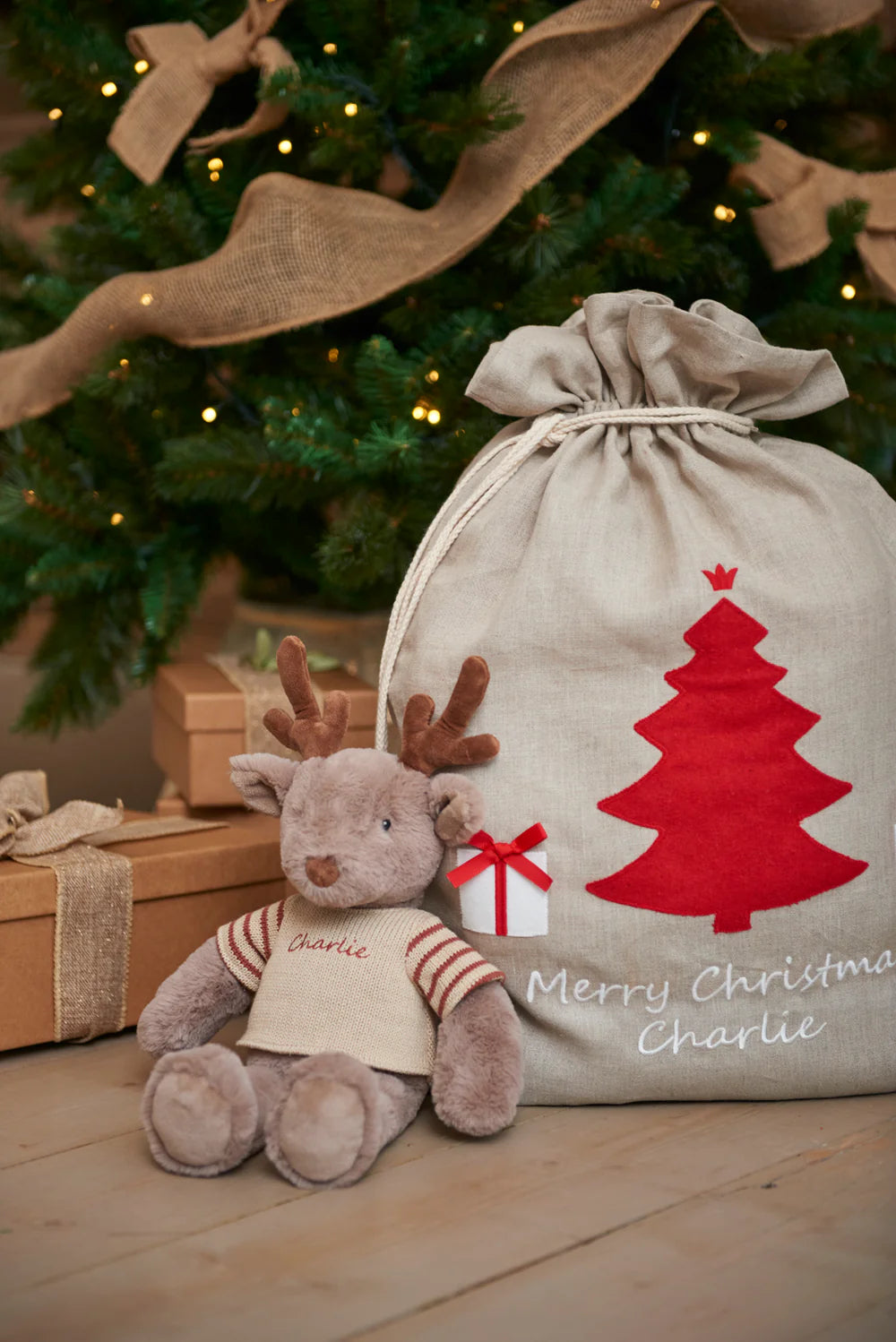 Nana Huchy Personalised Santa Sacks - FREE Embroidery