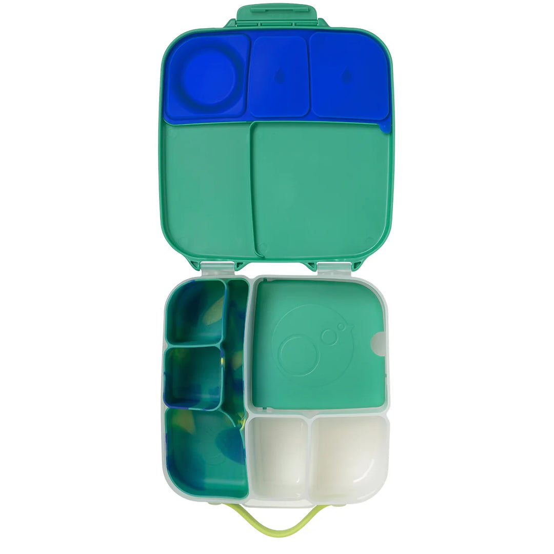 b.box Silicone Lunchbox Bento Tray - Electric Jungle