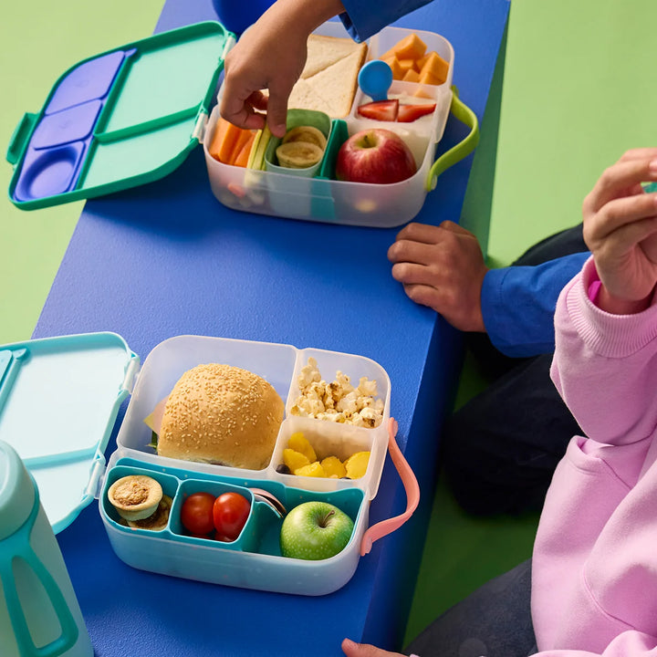 b.box Silicone Lunchbox Bento Tray - Electric Jungle
