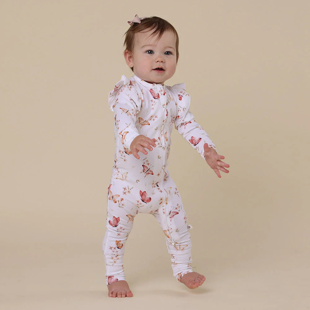 Snuggle Hunny Organic Snugglesuit - Butterfly