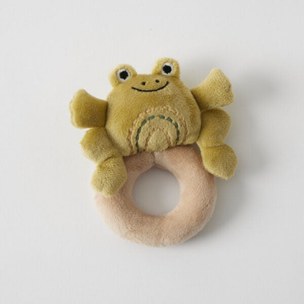 Fred the Frog Rattle Plush Rattle