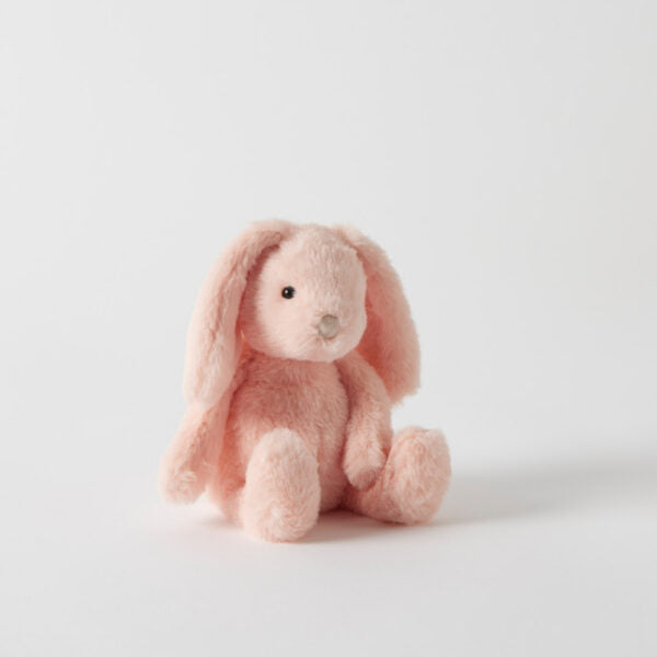 Jiggle & Giggle 25cm Bunny Plush Toy - Peach