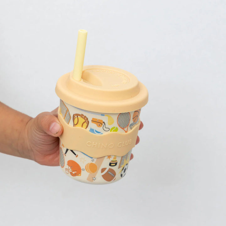 Sports Kids Keep Cup 240ml + Straw