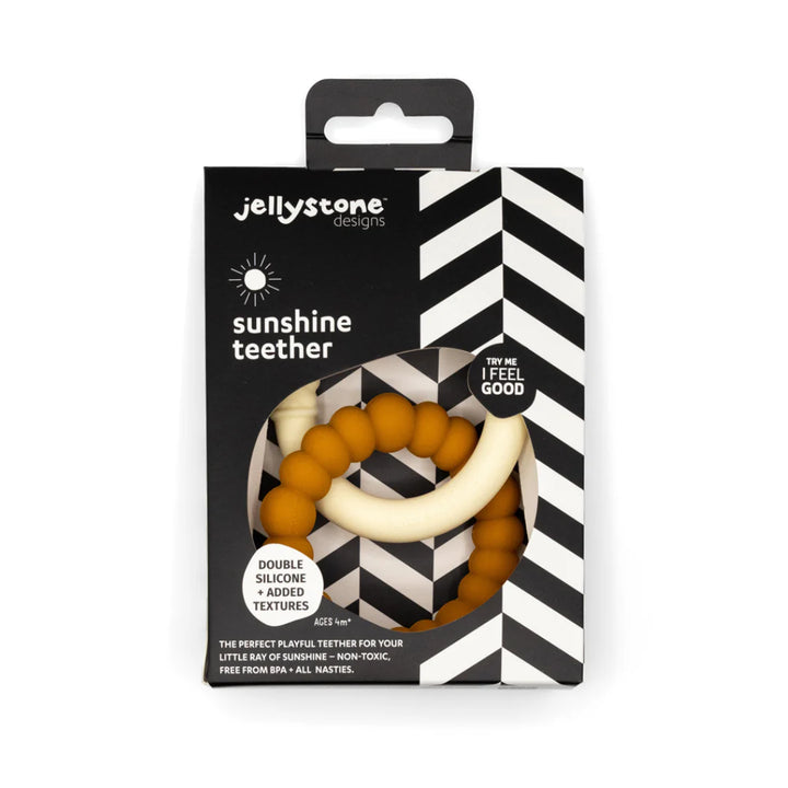 Jellystone Sunshine Teether Ring - Honey & Oatmeal