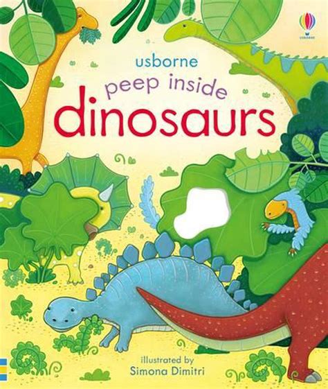 Usborne Peep Inside Dinosaurs Board Book