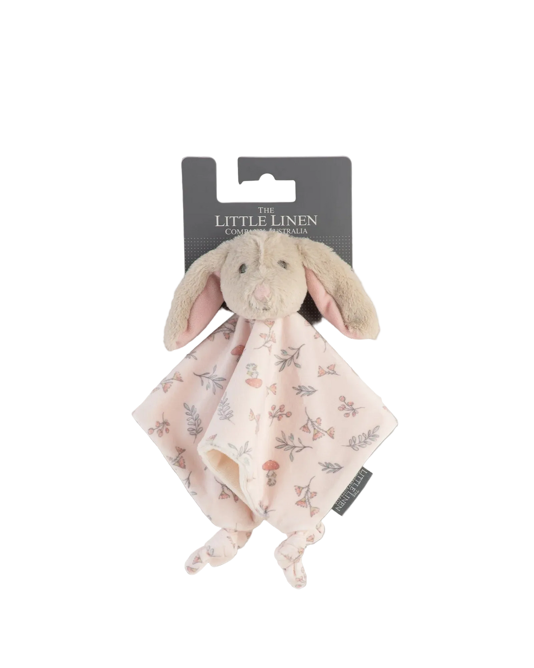 Little Linen Baby Comforter / Security Blanket - Harvest Bunny