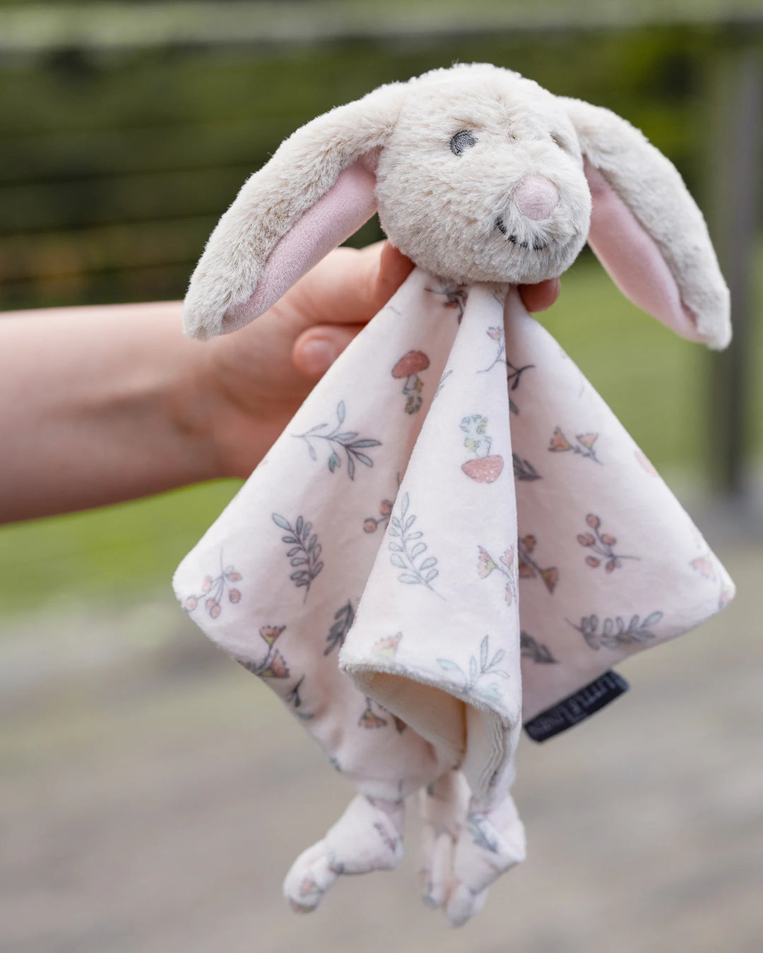Little Linen Baby Comforter / Security Blanket - Harvest Bunny