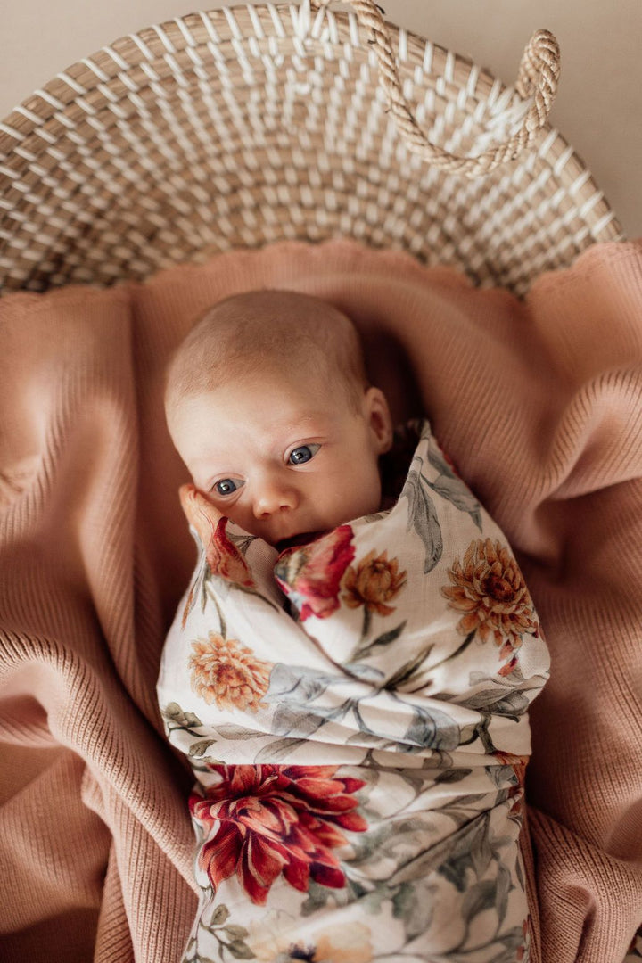 Pop Ya Tot Organic Muslin Swaddle - Le Piccadilly