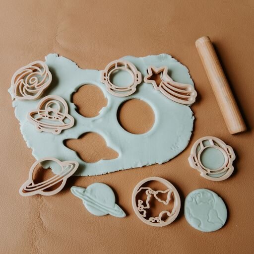 Kinfolk Pantry Playdough/Sensory Play Eco Cutter™ Set - Mini Outer Space