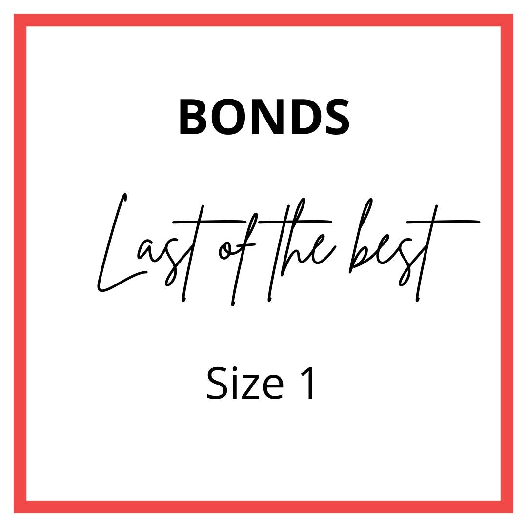 Last of the Best Bonds Size 1 (12-18 Months)