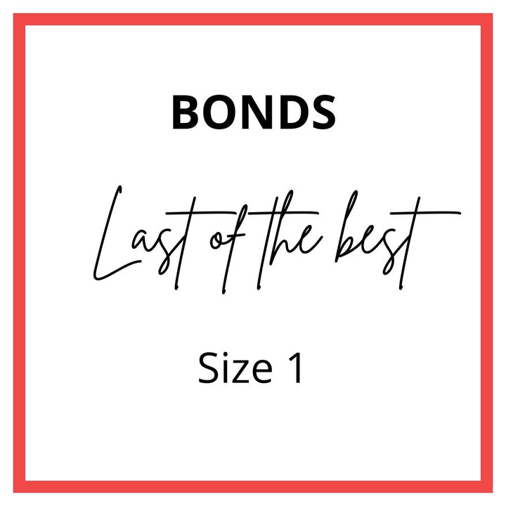 Last of the Best Bonds Size 1 (12-18 Months)