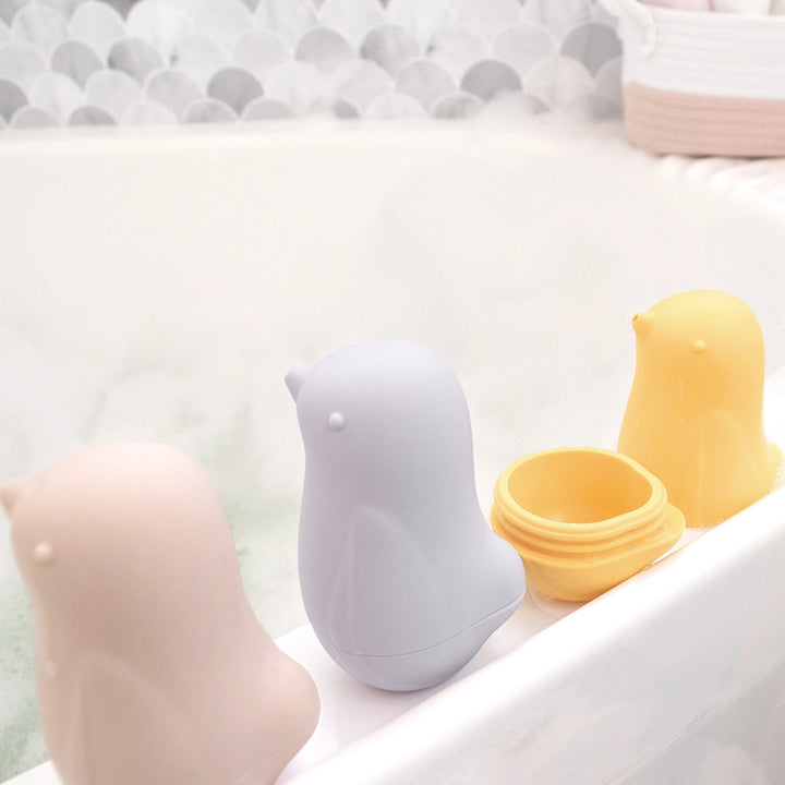 Silicone Squeezy Bath Birds 3 Pack