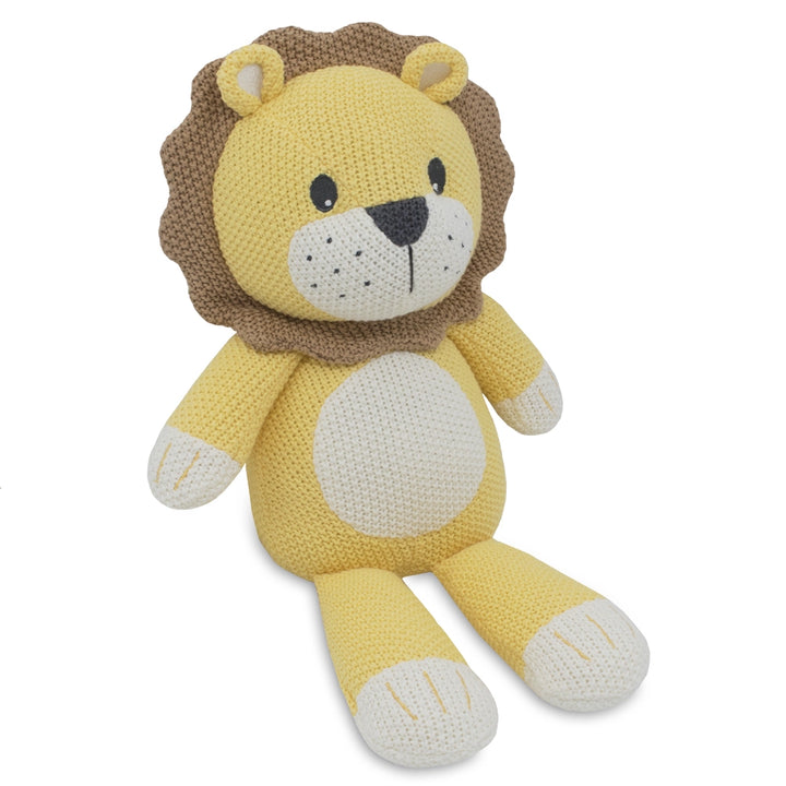 Leo the Lion Cotton Knitted Toy