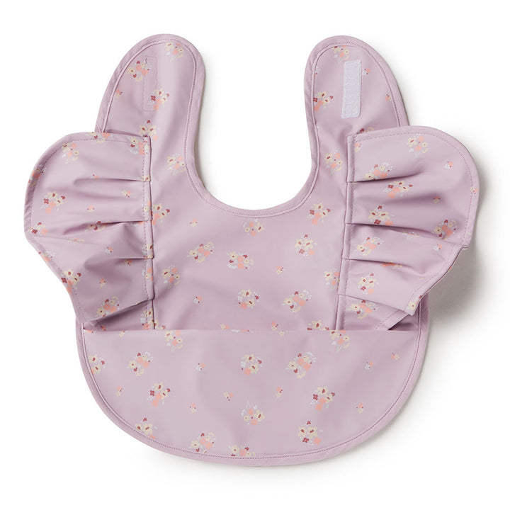 Snuggle Hunny Waterproof Snuggle Bib - Lilac Bloom