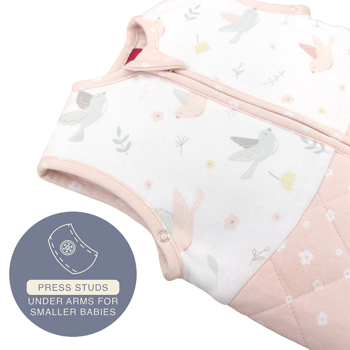 Smart Sleep Warm Sleeping Bag 6-18mths 2.5 TOG - Ava Birds