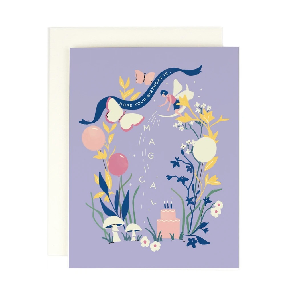 Greeting Card - Fairy Magical Birthday