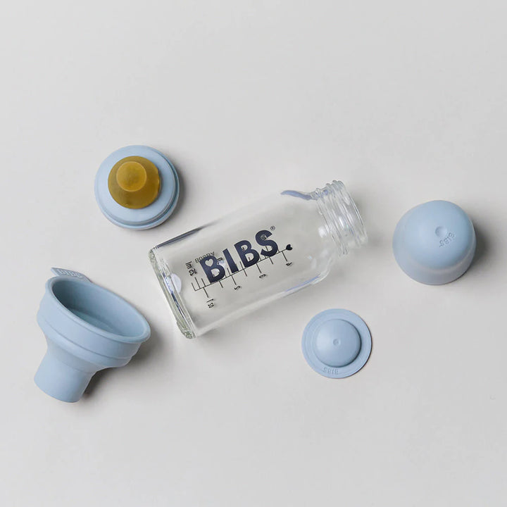 BIBS Baby Glass Bottle Complete Set 110ml | Woodchuck