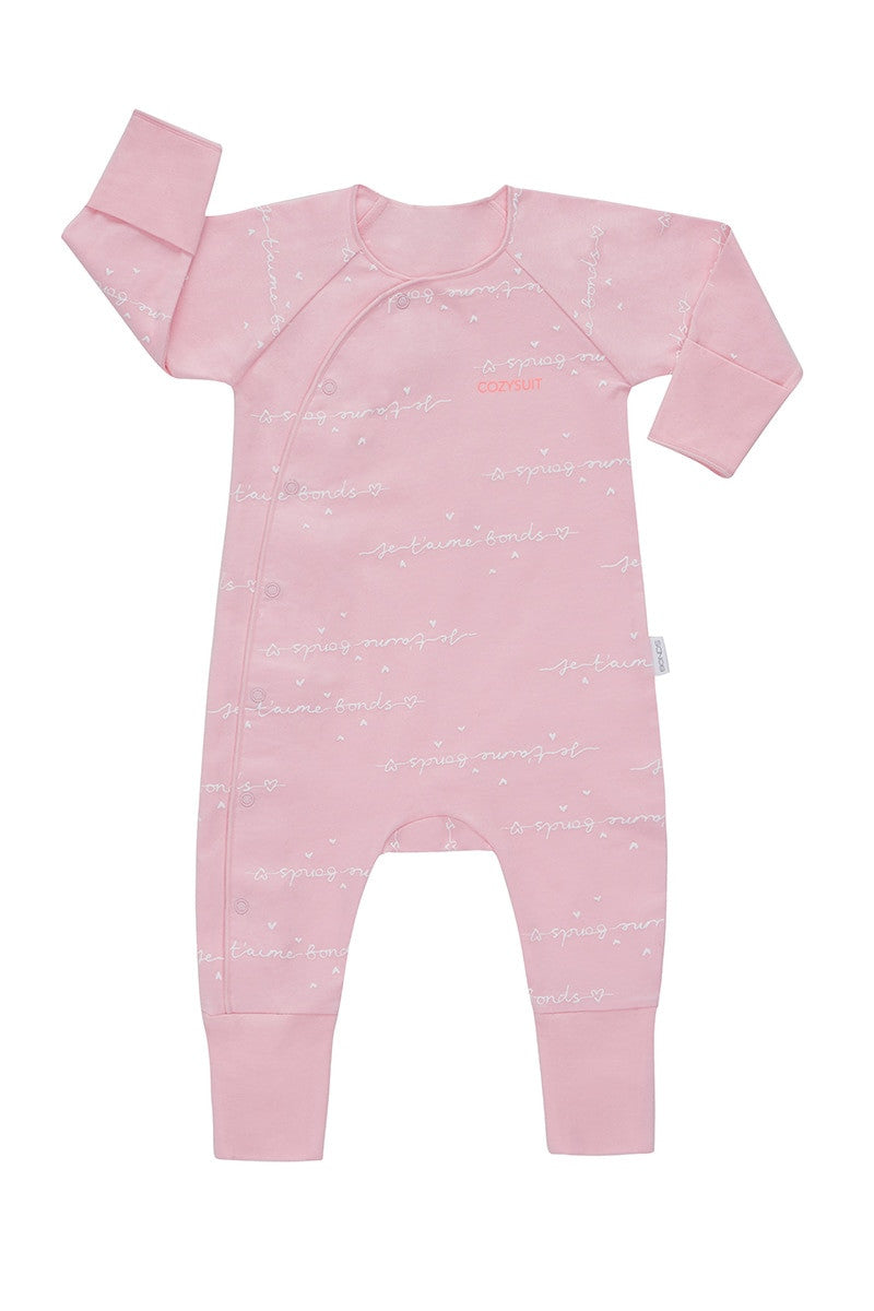 Bonds Baby Cozysuit - Blossom Pink