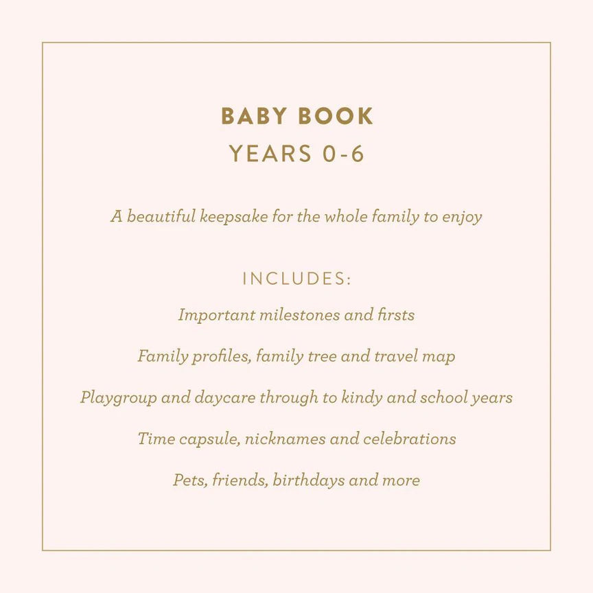 Baby Book - Grey