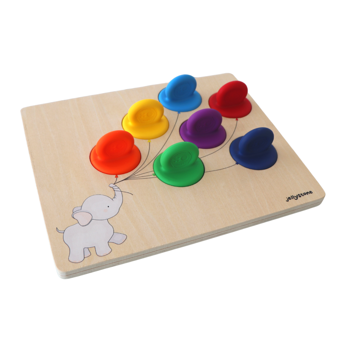 Jellystone Balloon Colour Sorter Puzzle - Rainbow Bright