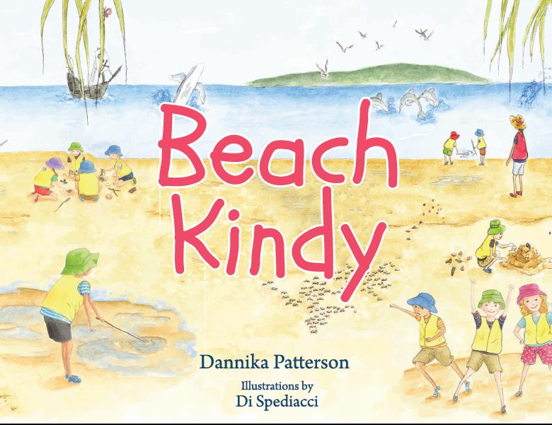 Hardcover Beach Kindy - Signed by Author Dannika Patterson