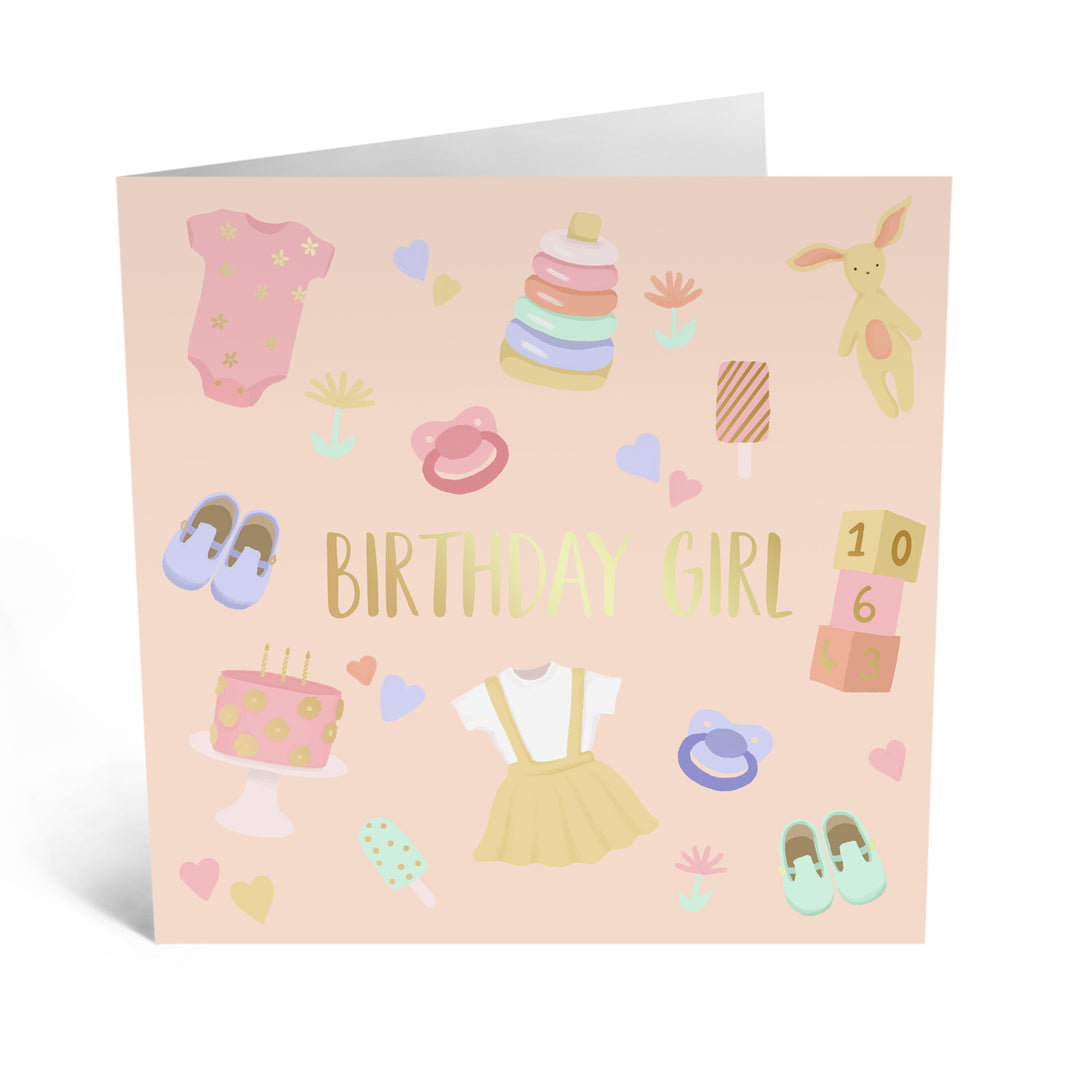 Greeting Card - Birthday Girl