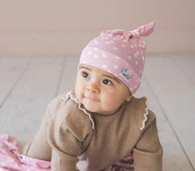 Copper Pearl Top Knot Hat 5-18 Months - Assorted Styles