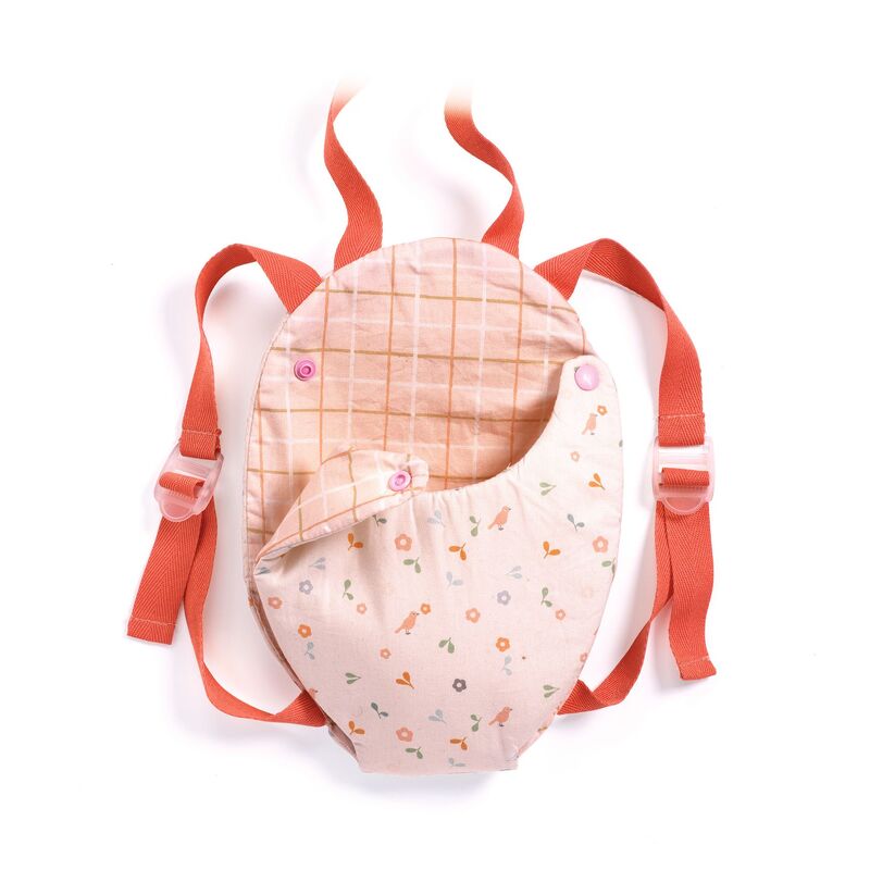 Dolls Baby Carrier - Cherry & Pink