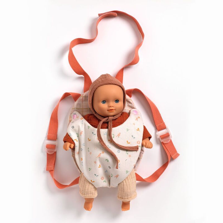 Dolls Baby Carrier - Cherry & Pink