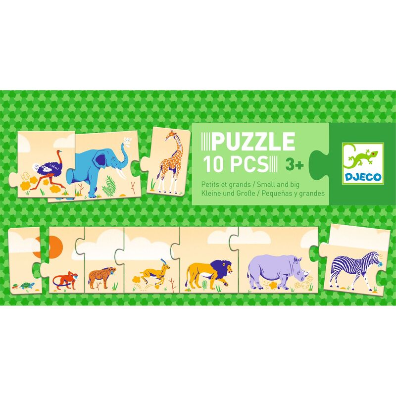 Small & Big 10 Piece Puzzle Set