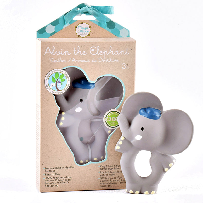 Alvin the Elephant Teether Gift Box